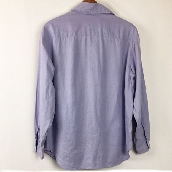 Jones New York Sport Linen Button Down Shirt - Picture 5 of 5